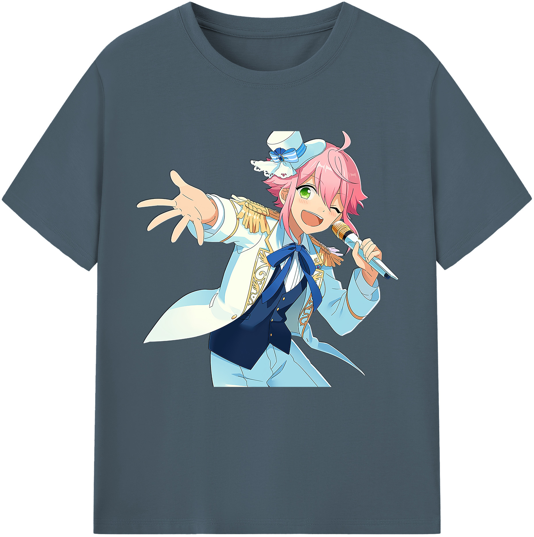 （画像用） あんさんぶるスターズ! Ensemble Stars 綿100％半袖Tシャツ（フロントプリント）